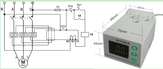 SJD811F智能數(shù)字式熱繼電器/電動機綜合保護(hù)器